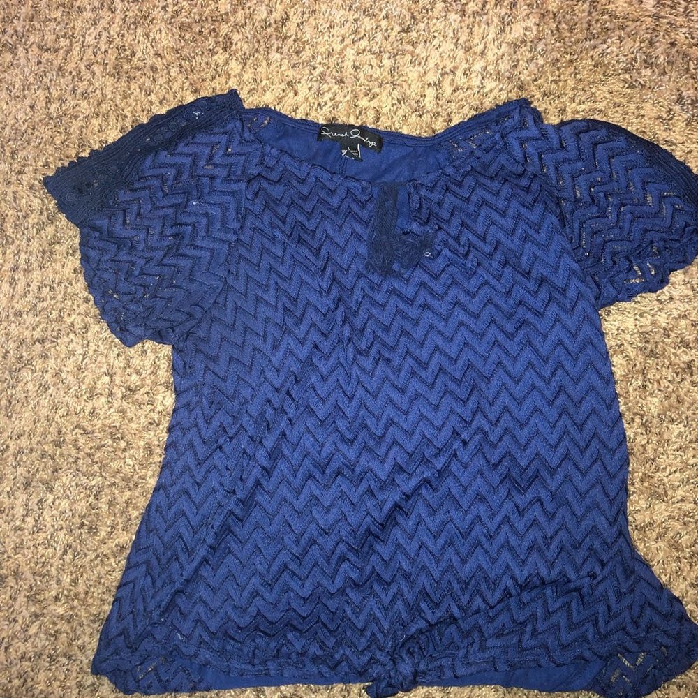 blue dressy shirt